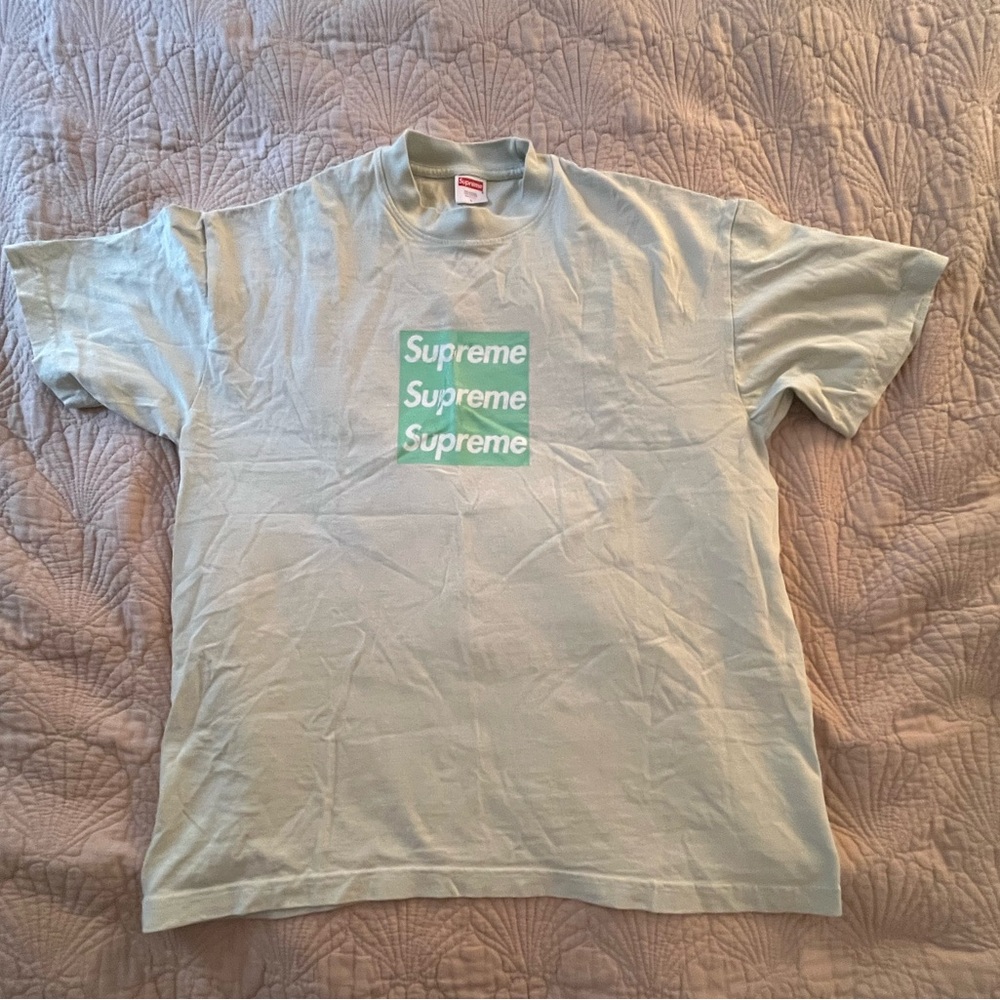 asspizza triple box logo tee